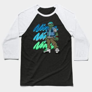 Favorite Laces Ninja Rock Baseball T-Shirt